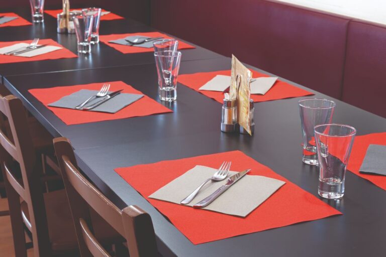 Tovagliette americane monouso per ristoranti, mense, catering, bar-  Tovagliette in carta biodegradabile - Pierrot srl
